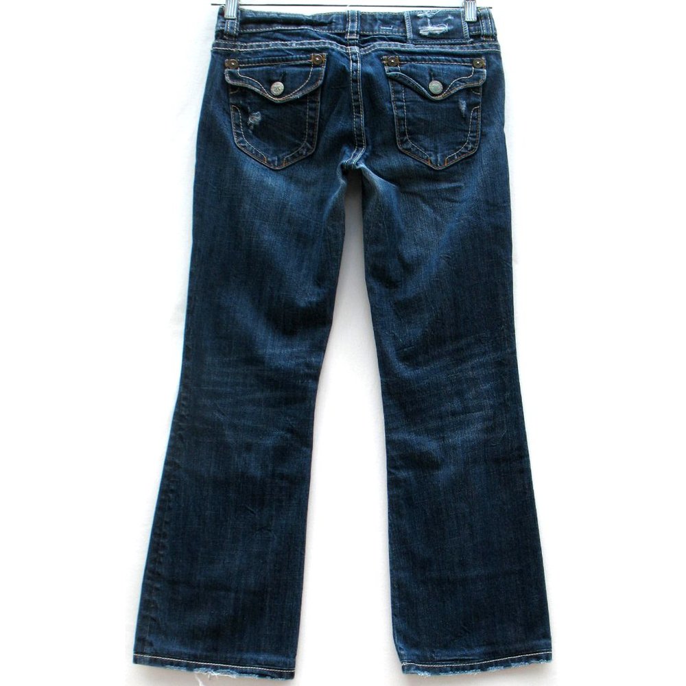 Mek Denim New York Bootcut Distressed Tag Sz 27